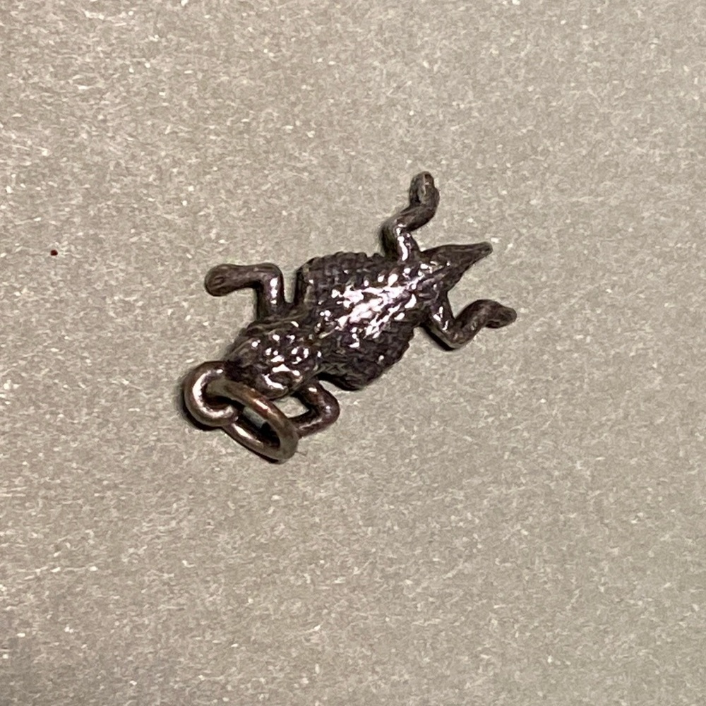 James Avery 3D Horned Toad Lizard Charm RETIRED